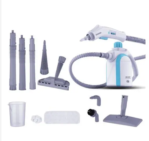 220V 1200W High Pressure Steam Cleaner kitchen Sofa High temperature Disinfection Sterilization Electric Steam Cleaner Mop - Цвет: Белый