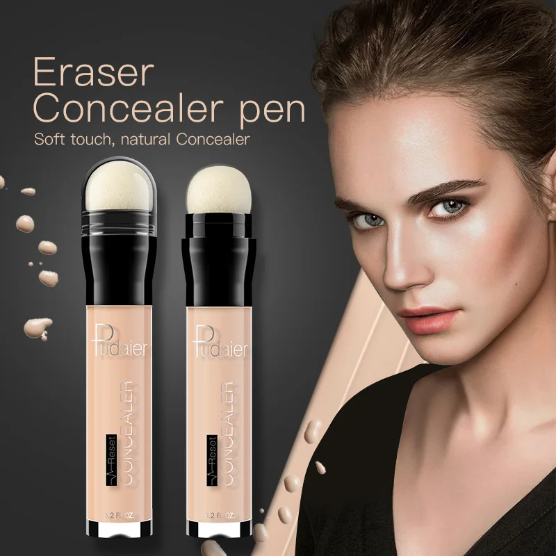 

Full Cover Liquid Concealer Pen Face Corrector Waterproof Makeup Eye Dark Circles Cream Make Up Base Cosmetic TSLM1