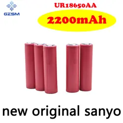 GZSM 18650 Аккумулятор для Sanyo UR18650AA аккумуляторная батарея 2200mAh 3,6 V 5A для батареи powerbank