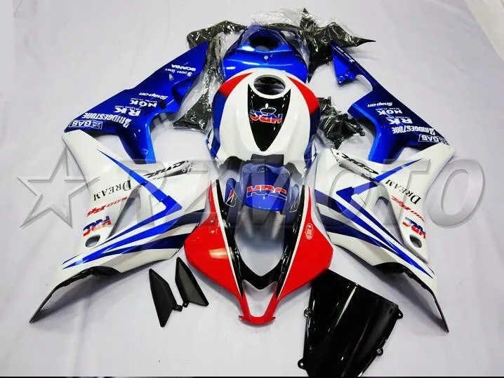 Литья под давлением ABS мотоцикл полный обтекатель комплект подходит для Honda CBR600RR 600 07 08 F5 2007 2008 Обтекатели cool HRC
