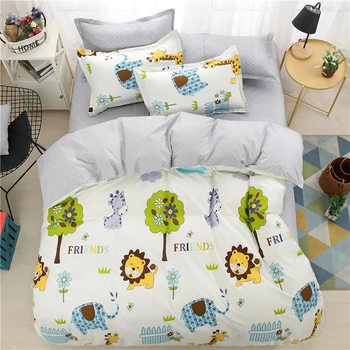 

Thumbedding Animals Bedding Set For Children Cute Cartoon Duvet Cover Queen Size King Full Twin Single Unique Design Bed Set