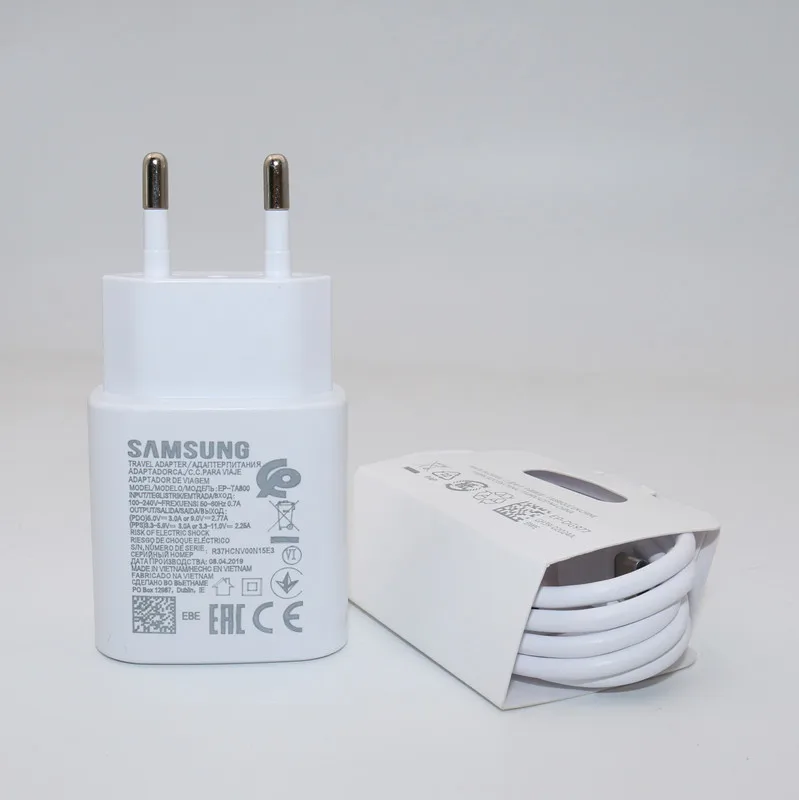 samsung note 10 супер быстрое зарядное устройство 25 Вт настенное зарядное устройство для samsung GALAXY Note10 Note10 plus S10 5G S10 Plus S10 Plus
