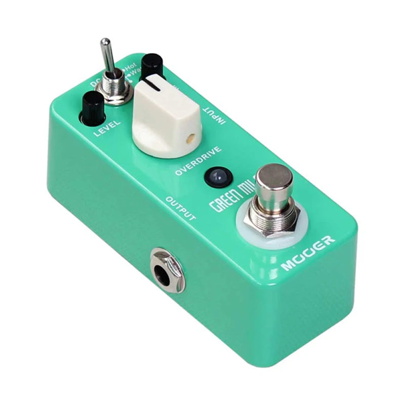 MOOER Micro Green Mile Overdrive Compact Tube creamer педаль звукового эффекта True Bypass с бесплатным разъемом