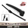 Wiper 11" Rear Wiper Blade & Arm Set Kit For VW Passat B6 B7 Variant 2005-2011 2006 2007 2008 Windshield Windscreen Rear Window 1