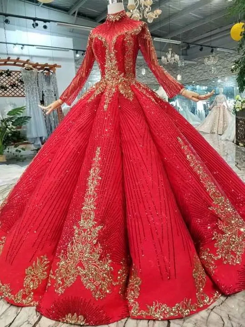 BacklakeGirls Vestidos De Fiesta De Noche вечерние платья с длинным высоким воротом и длинным рукавом, мусульманское вечернее платье с блестками на заказ