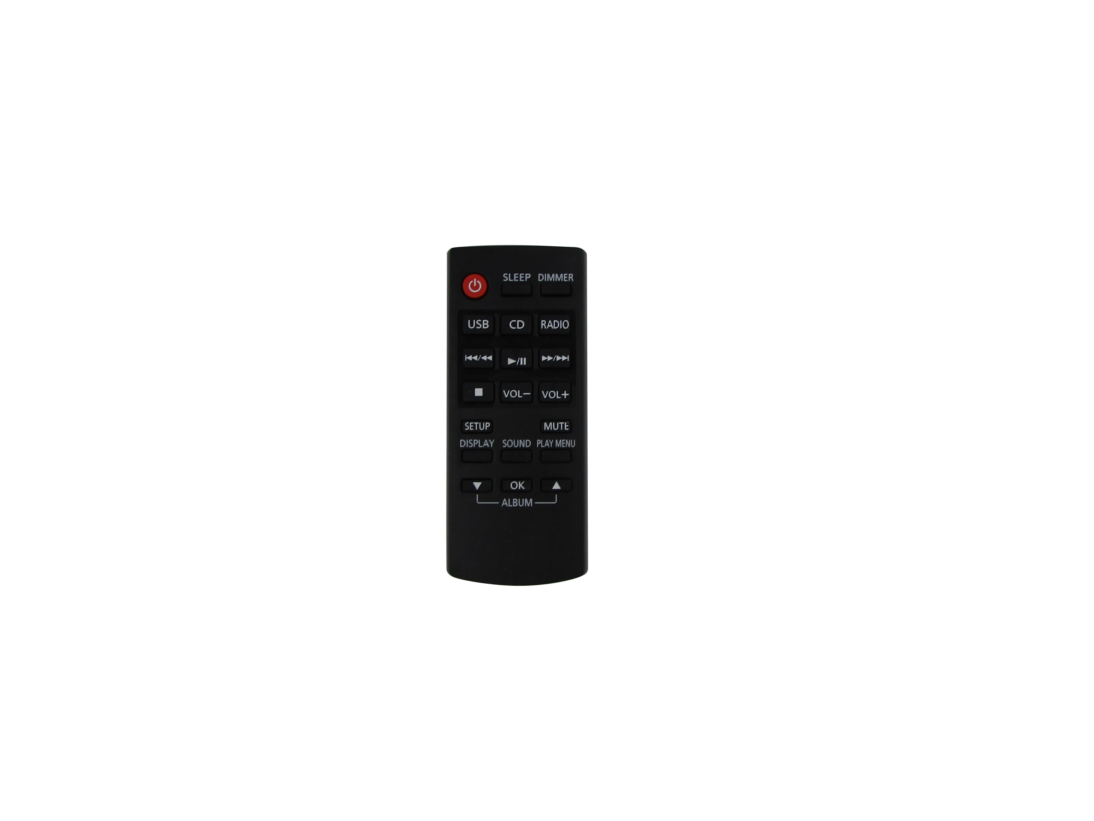 

Remote Control For Panasonic N2QAYC000080 N2QAYC000059 SC-HC28 SC-HC28DB SC-HC18 SC-HC18EG-K Compact Stereo CD Audio System