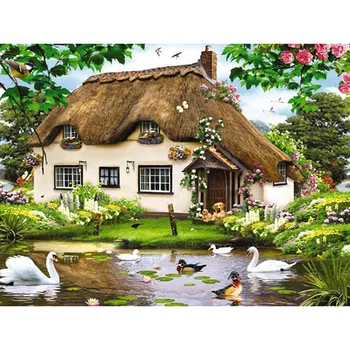 

Diamond Painting Cross Stitch Landscape Diamond Embroidery Icon Scenic Full Square Diamond Scenery Picture Of Rhinestones