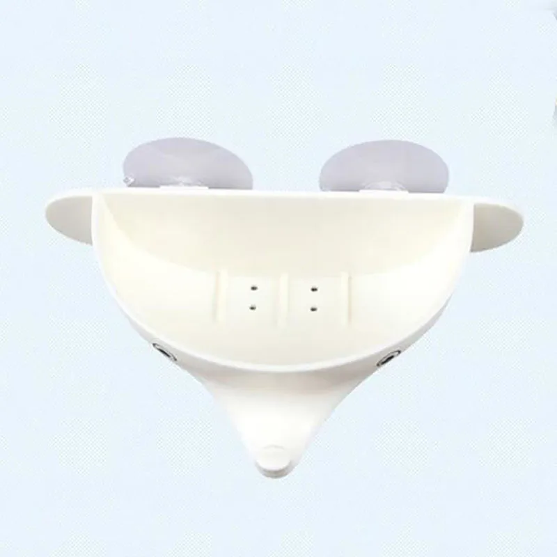 Useful Hot Sell Cute Elephant Soap Rack Super Suction Cup To Avoid Punching Wall Soap Box Bathroom Accessories Soap Holder