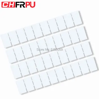 

10PCS ZB12 Blank markers UK series Terminal with the number Din Rail Terminal Blocks Maker Strips