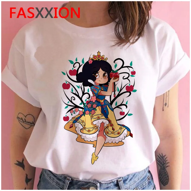 vogue t shirt Princess streetwear funny female tshirt women kawaii cartoon clothes t-shirt Graphic aesthetic top tee