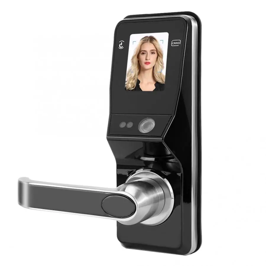 Распознавание лица умный безопасный замок для двери Электронный Keyless Пароль IC карты разблокировки