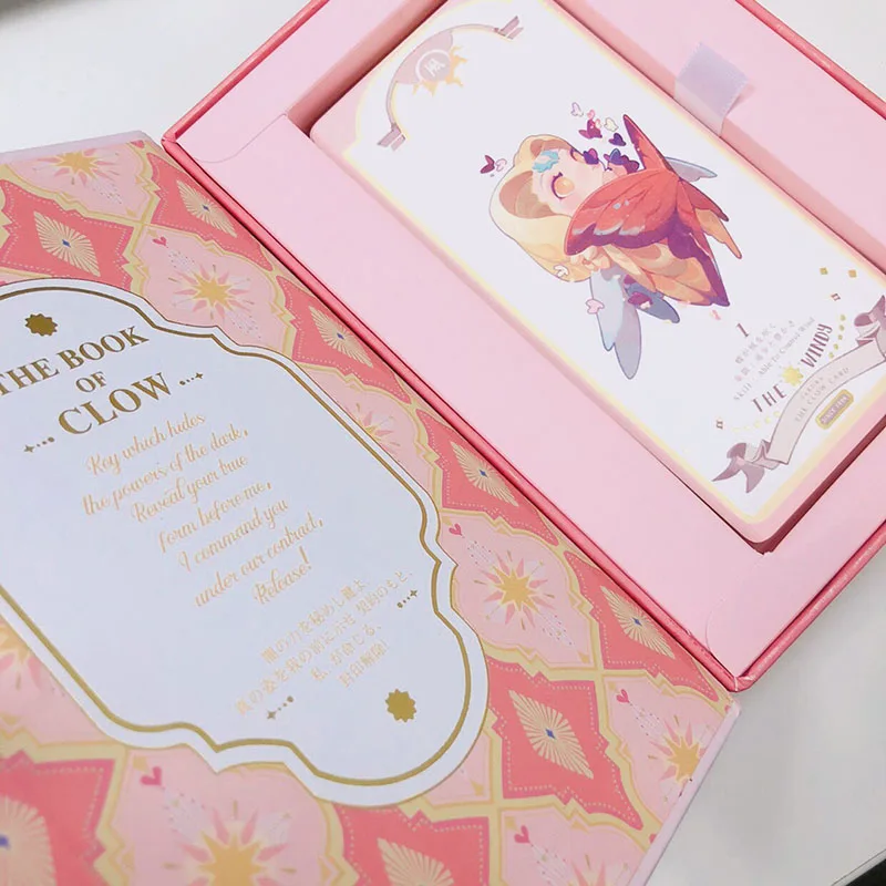 Косплей карты Таро аниме Cardcaptor Card Captor Сакура Клоу карты Игровой Набор для покера сувенир подарок