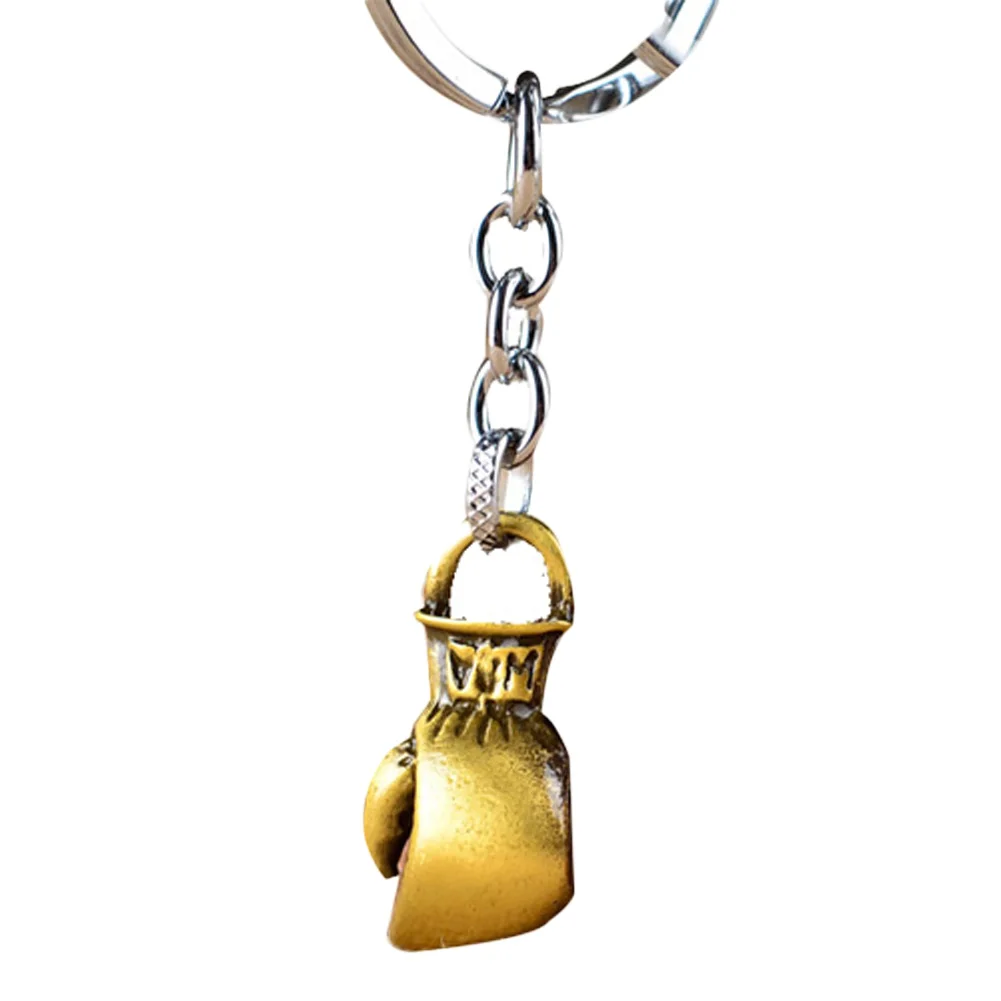 Originality Car Key Chains Charms Man Bag Phone Key Ring Boxing Glove Pendant Jewelry Keychain Gift Chaveiro Para Carro