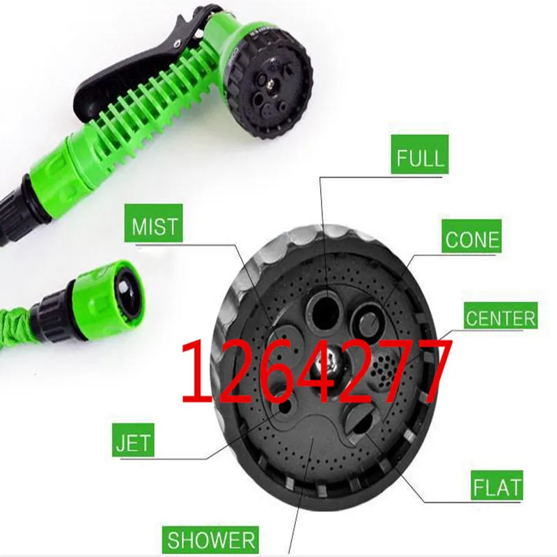 Expandable Magic Flexible Garden Hose To Watering With Spray Gun Garden Car Water Pipe Hoses Watering 25-200FT 4