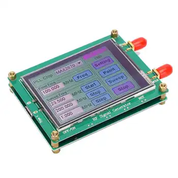 

RF Signal Source Module RF Signal Source Generator Module High Stability Low Noise Frequency MAX2870 23 5‑6000M