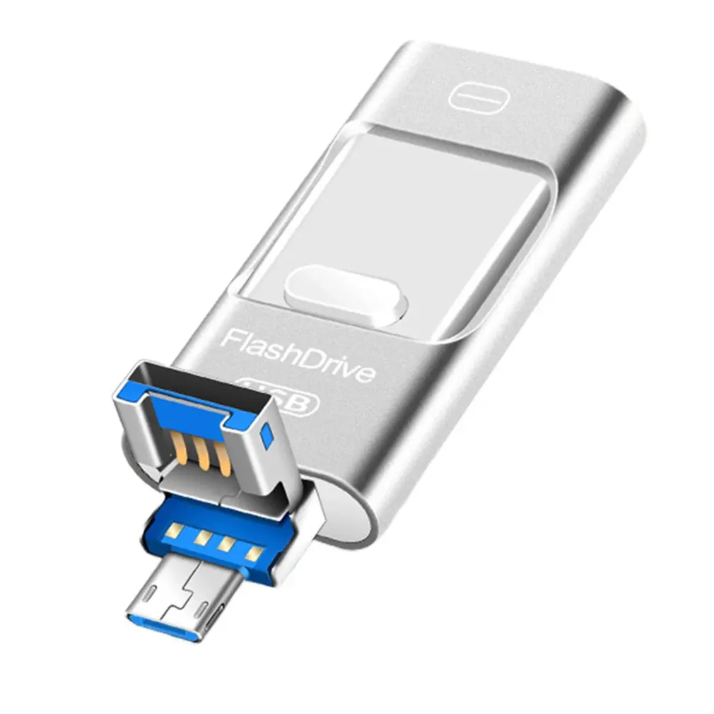Android применимый телефон USB флэш-накопитель двойная головка 3 в 1 три использования OTG USB