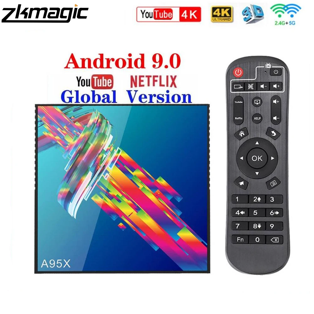 Google Play Android Tv box A95XR3 Rockchip 4G 32GB 64GB Smart Tv box Bluetooth 2,4/5,0G WiFi Android 9,0 tv box 4K HD box|ТВ-приставки и медиаплееры| | АлиЭкспресс