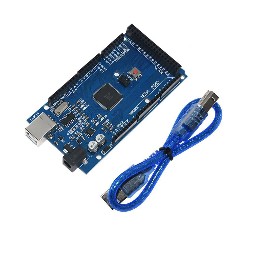 Mega 2560 R3 RAMPS 1,4 контроллер A4988 модуль шагового драйвера 12864 ЖК-контроллер для 3d принтера комплект с USB