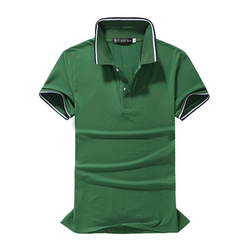 UplzCoo Men's Polo Shirt Summer Lapel Shirt Short-sleeved 100%Cotton Contrast Color Fit Casual Breathable Male Shirt FM214