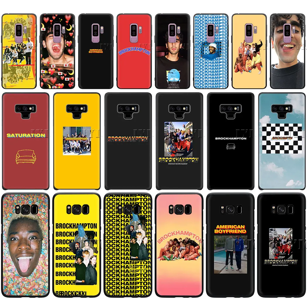 BROCKHAMPTON Soft Silicon phone Case for Samsung A6 Plus A3 A5 A7 A8 A9 J6 A2 J4 Cover | Мобильные телефоны и аксессуары