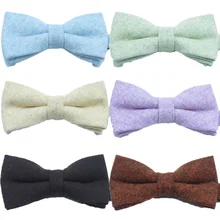 Шерстяные галстуки-бабочки для мужчин модные регулируемые шерстяные галстуки-бабочки Свадебная деловая Вечеринка бабочка для жениха аксессуары для взрослых галстуки-бабочки