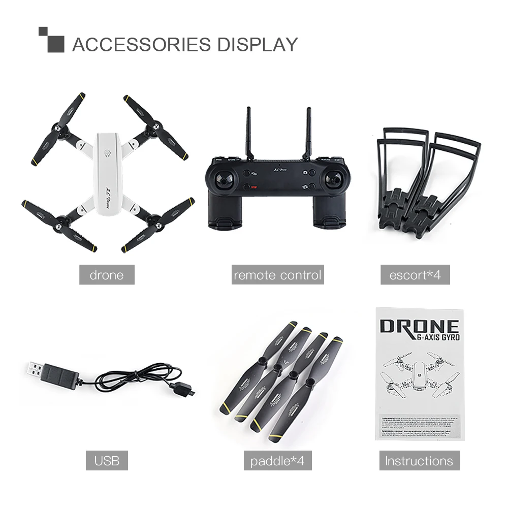 SG700 0.3MP 2.0MP RC Drone With Camera Wifi FPV Foldable Selfie Drone 6-Axis Gyro Altitude Hold Headless RC Quadcopter Dron (20)