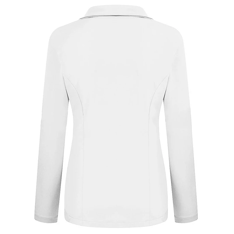 Women Blazer 2022 White Coat Long Sleeve Blazers Single Button Office Lady Jacket Female Tops Suit Blazer Femme Jackets pink jogging suit