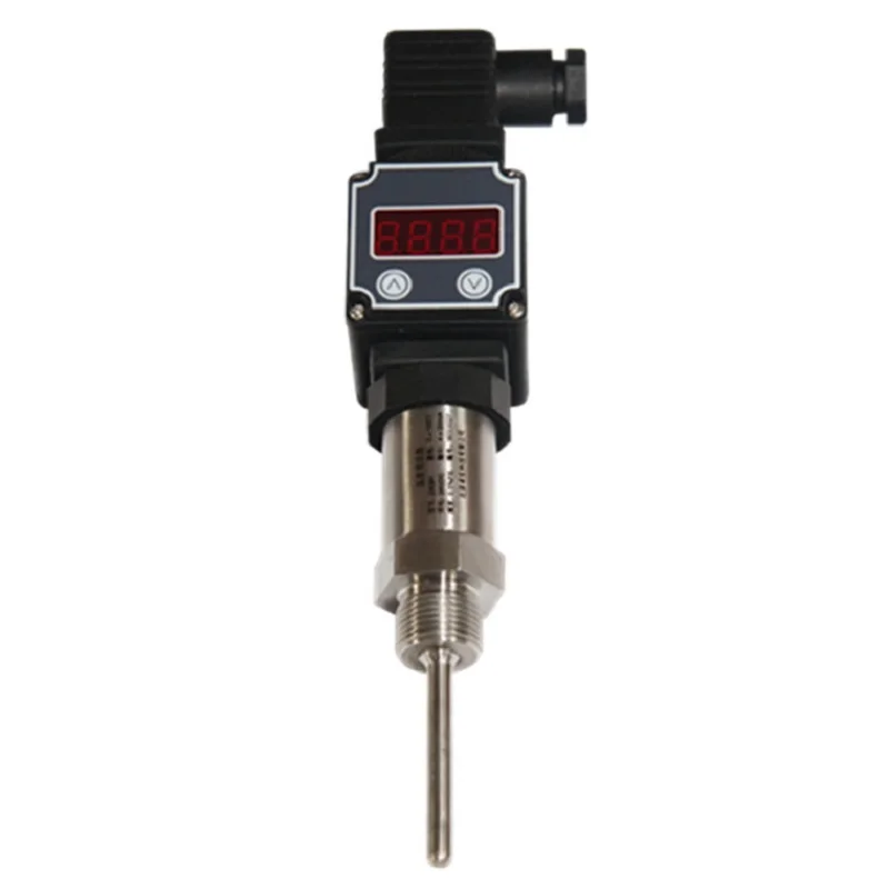 XEAST PT100 temperature sensor, plug-in temperature transmitter, self-contained display