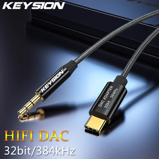 Hifi Dac Usb Type C 32bit, 32bits 384khz Usb C Jack