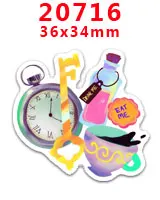 20716 30 шт мультфильм персонаж плоское украшение из смолы PR 20716 - Цвет: 20716