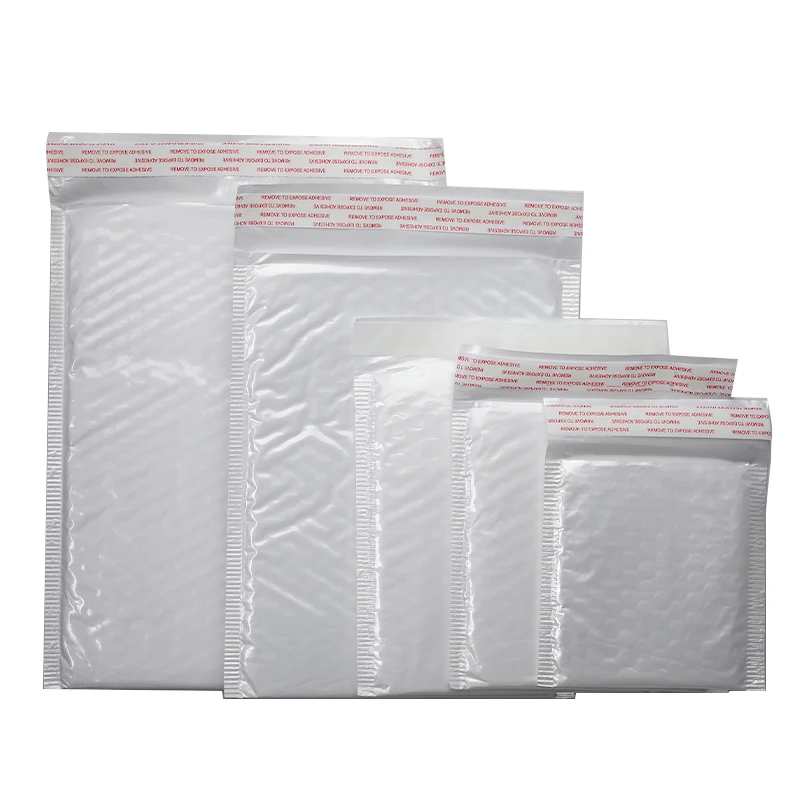 Mailing Bags 50 PCS/Lot White Foam Envelope Bags Self Seal Mailers Padded Shipping Envelopes With Bubble