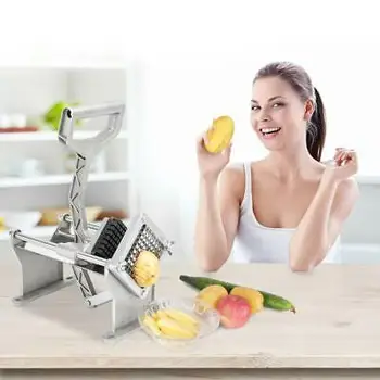 

Potato French Fry Fruit Apple Vegetable Cutter Slicer Commercial Quality 1Blade