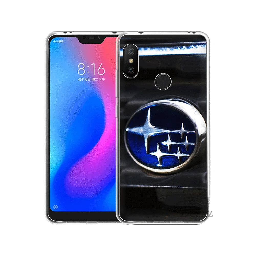 Мобильный чехол для телефона для Xiaomi Redmi Note 6 7 Pro 5A 4 4X3 5 твердый переплет Логотип Subaru