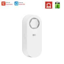 

Drip Water Leakage Alert Floor Water Leakage Alarm with 100DB Soud Aalrm for for Kitchen Bathroom Basement (Battery Included)