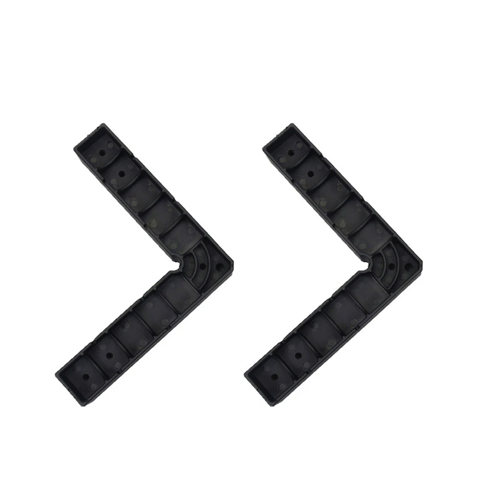 

Hot New 2pcs Plastic 90 degree Right Angle Positioning Block Jig Clamp for Wood Working strong clamping force