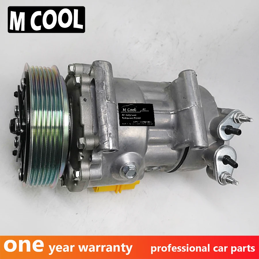 Для компрессора кондиционера для автомобиля peugeot 206 307 Citroen Fiat 1449 1450 9655191680 9671456680 9655191580 6453XJ 6453QG 6453QE 6453Q