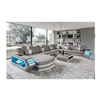 

2020 new design living room sofa couch set for big house and home theatre system