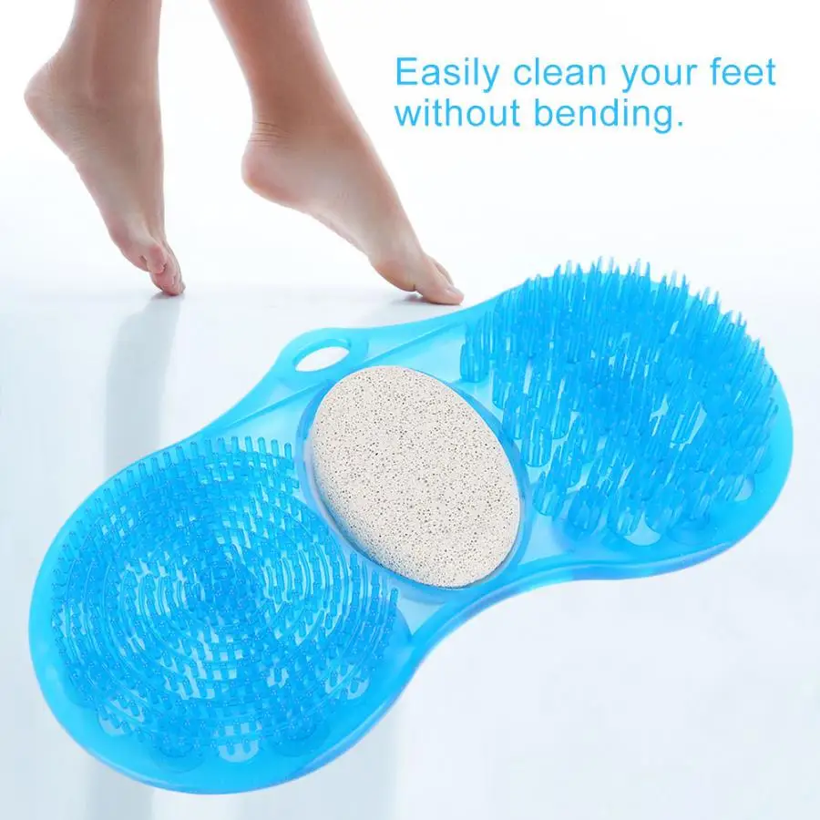Foot Care 1Pc Foot Scrubber Brush Bath Shower Spa Easy Cleaner Scrub Feet Massage Pedicure Tools Foot Exfoliate Cleaner