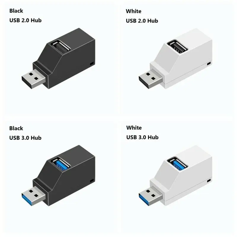 Mini 3 Ports USB 3.0 Splitter Hub High Speed ​