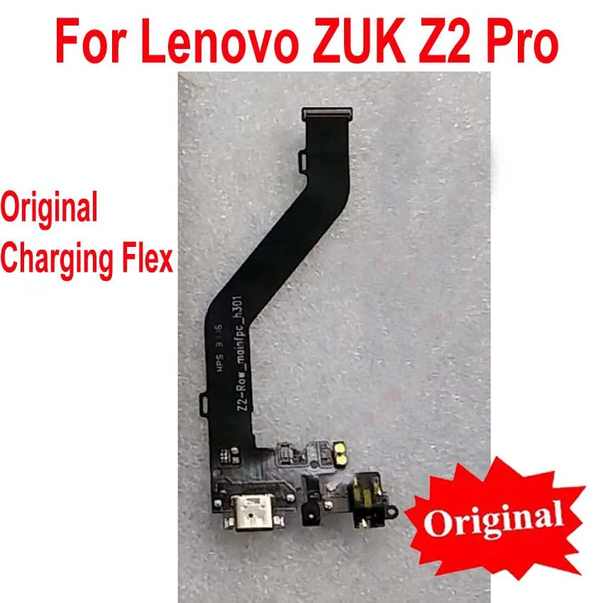 Оригинальное хорошее Зарядное устройство USB порт док-станция гибкий кабель для lenovo ZUK Z2 Pro Микрофон Разъем для наушников аудио зарядный телефон запчасти