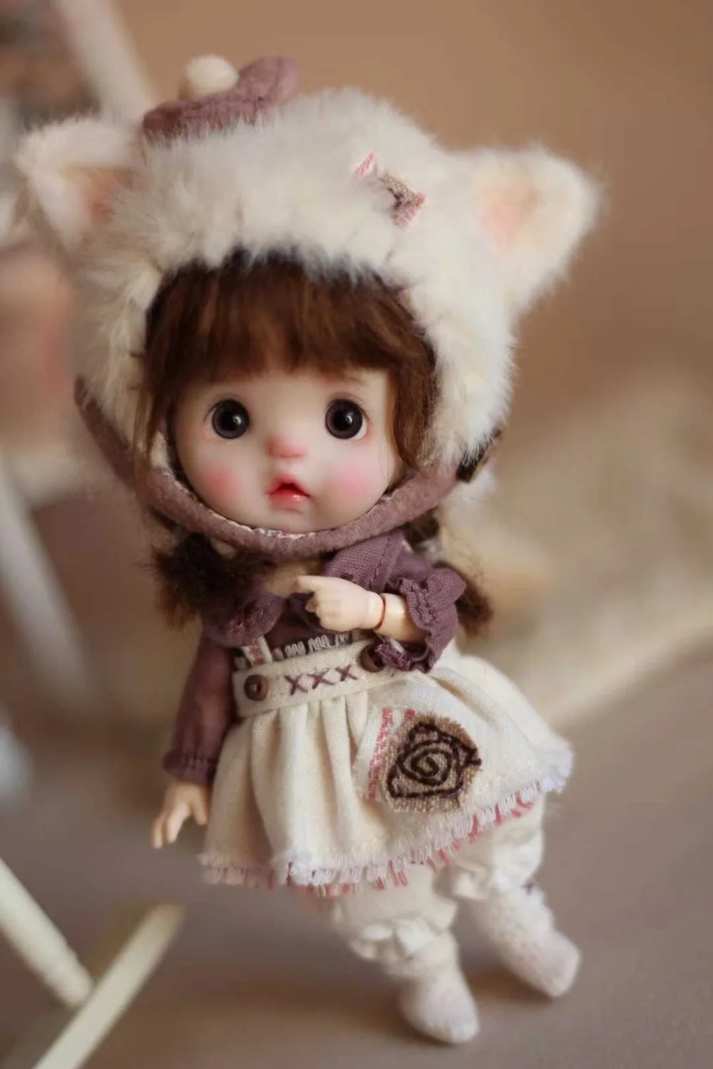 OB11 кукла Кастомизация кукла 1/8 BJD куклы OB DIY полимерная глина 20191217