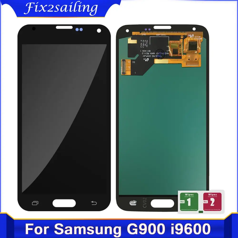 

LCDS For Samsung Galaxy S5 I9600 G900 G900A G900F LCD Display Touch Screen Assembly
