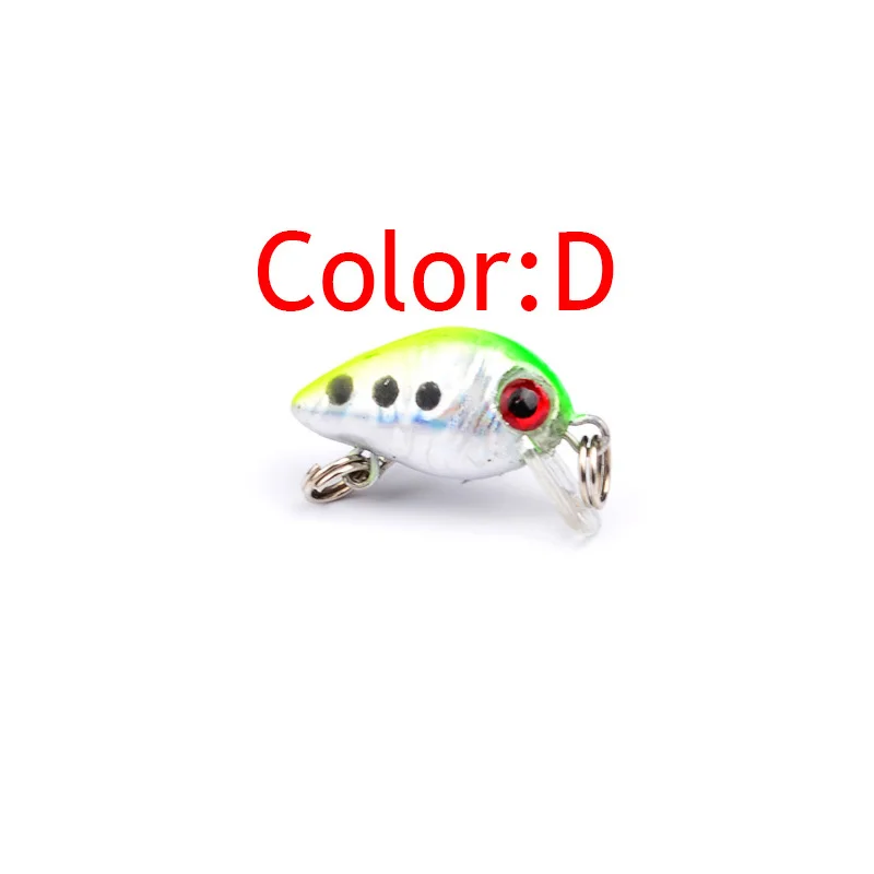 New Wobler Na Ryby 2019 Hard Trough 2.6cm Fishing Lure 1.6g Leurre Dur Plastic Hard Bait Small Wobblers Sahte Yemler Micro Shad