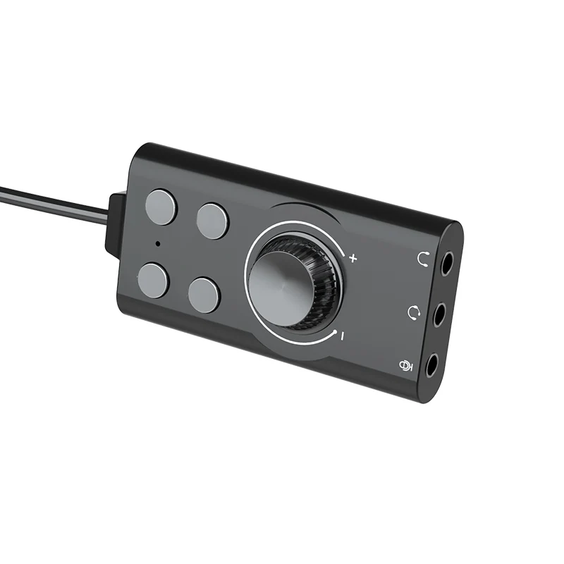 Компьютер голосовой смены USB7.1 внешняя звуковая карта чистый звук качество звуковая карта ПР