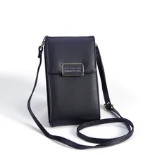 Новая модная женская сумка через плечо, прочная Корейская стильная длинная Сумочка для телефона, Портативная сумка-мессенджер, сумочка