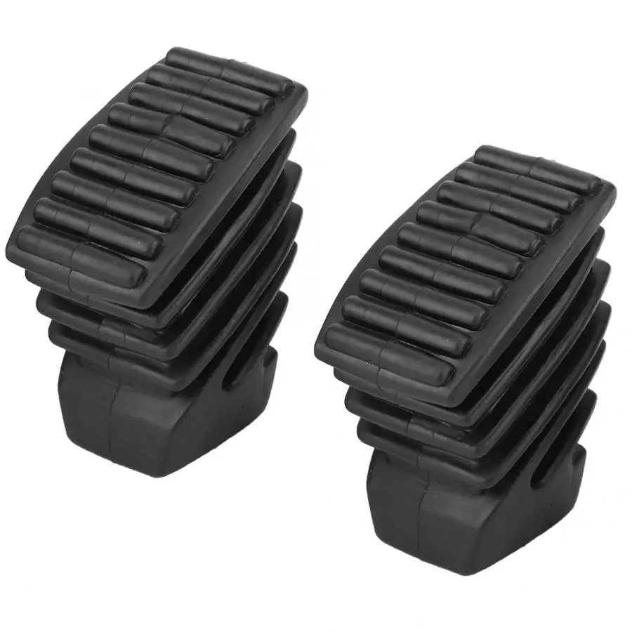 3 pcs Drum Set Feet Black Rubber Feet Pad for Single Braced Drum Cymbal Stand Large Drum Leg Rubber Floor