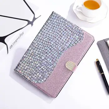 

For Huawei MediaPad T3 10 AGS-W09 AGS L09 AGS-L03 9.6 inch Cover Bling Glitter Smart leather Stand Tablets wallet Case+Gifts
