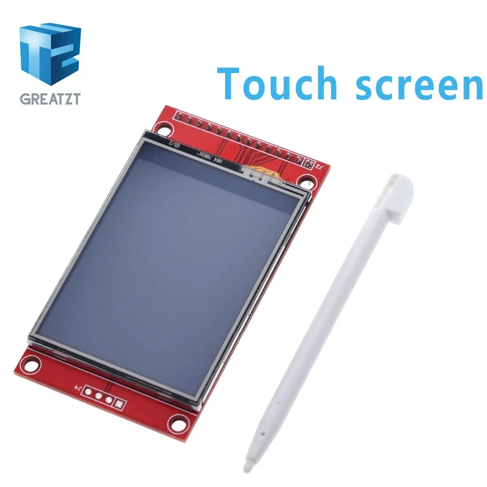 ЖК-модуль TFT 2,4 дюймов TFT ЖК-экран для Arduino UNO R3 плата и поддержка mega 2560 с gif сенсорной ручкой