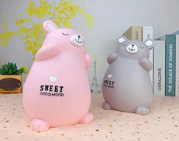 

Cartoon Bear Bank for Money Box Child Anime Chest Banks Cute Items Children Toy Gift Coins Caja Fuerte Dinero Home Decor BE50MB