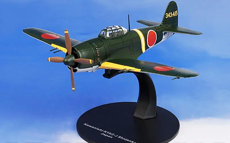 Япония N1K2-J 1/72 литья под давлением модель самолета IXO